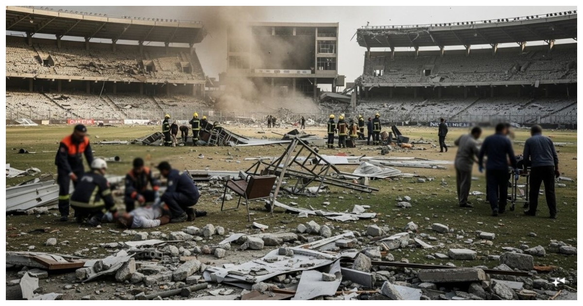বিস্ফোরণের পর ঘটনাস্থলেই একজন প্রাণ হারান। ছবি: ফার্স্টপোস্ট